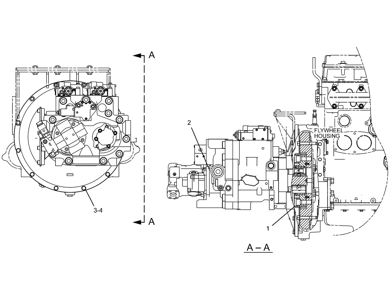 330D · HYDRAULIC SYSTEM · 272-4668 CAT parts diagram