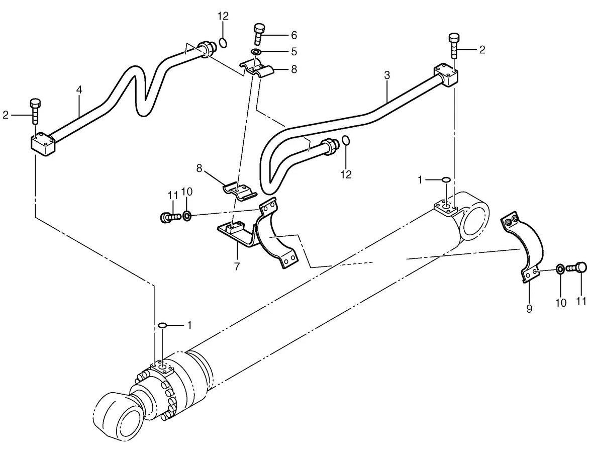 330D · HYDRAULIC SYSTEM · 192-6908 CAT parts diagram