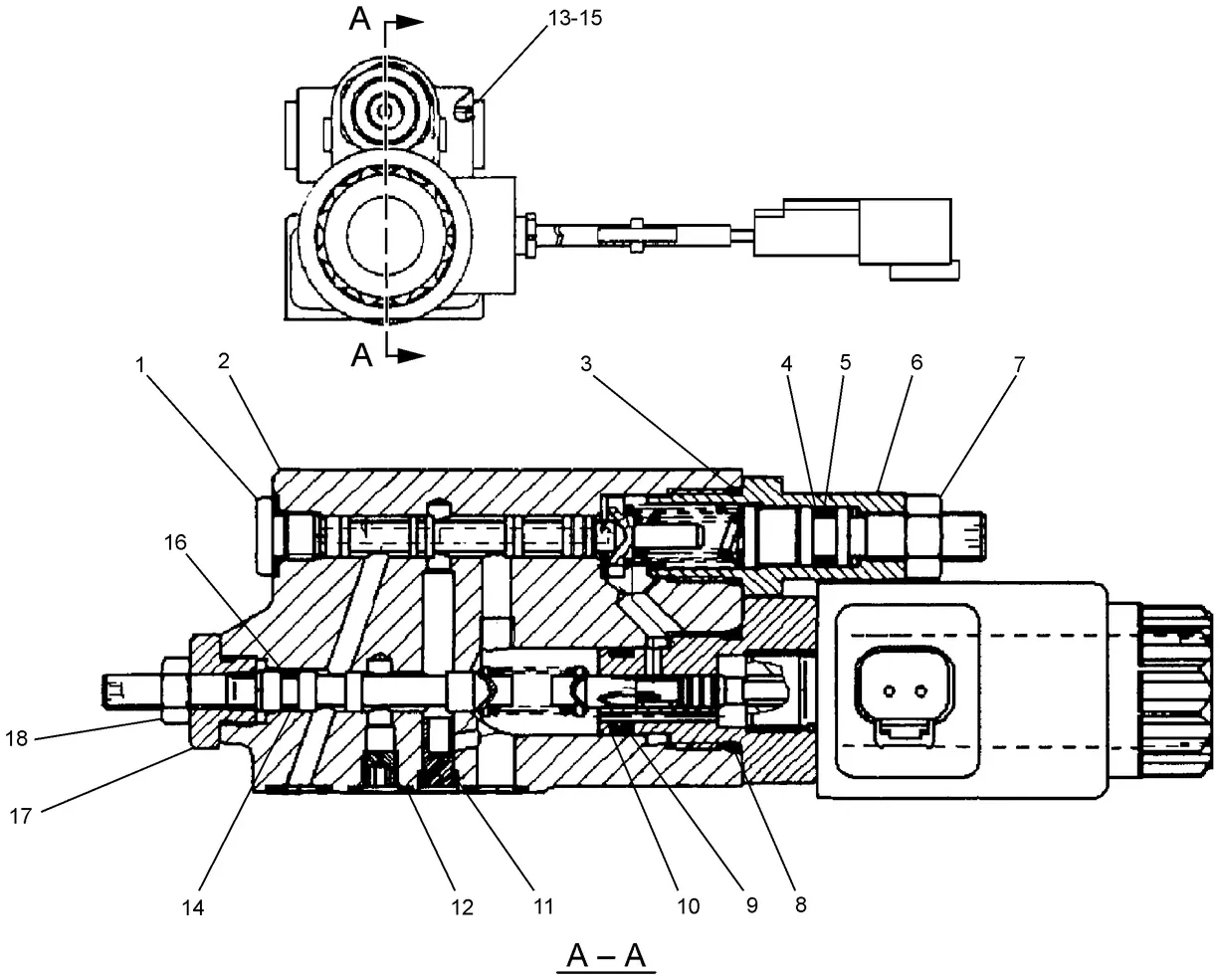 330D · HYDRAULIC SYSTEM · 259-0907 CAT parts diagram