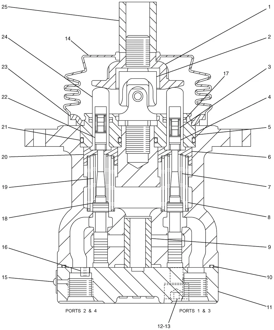330D · HYDRAULIC SYSTEM · 255-5716 CAT parts diagram