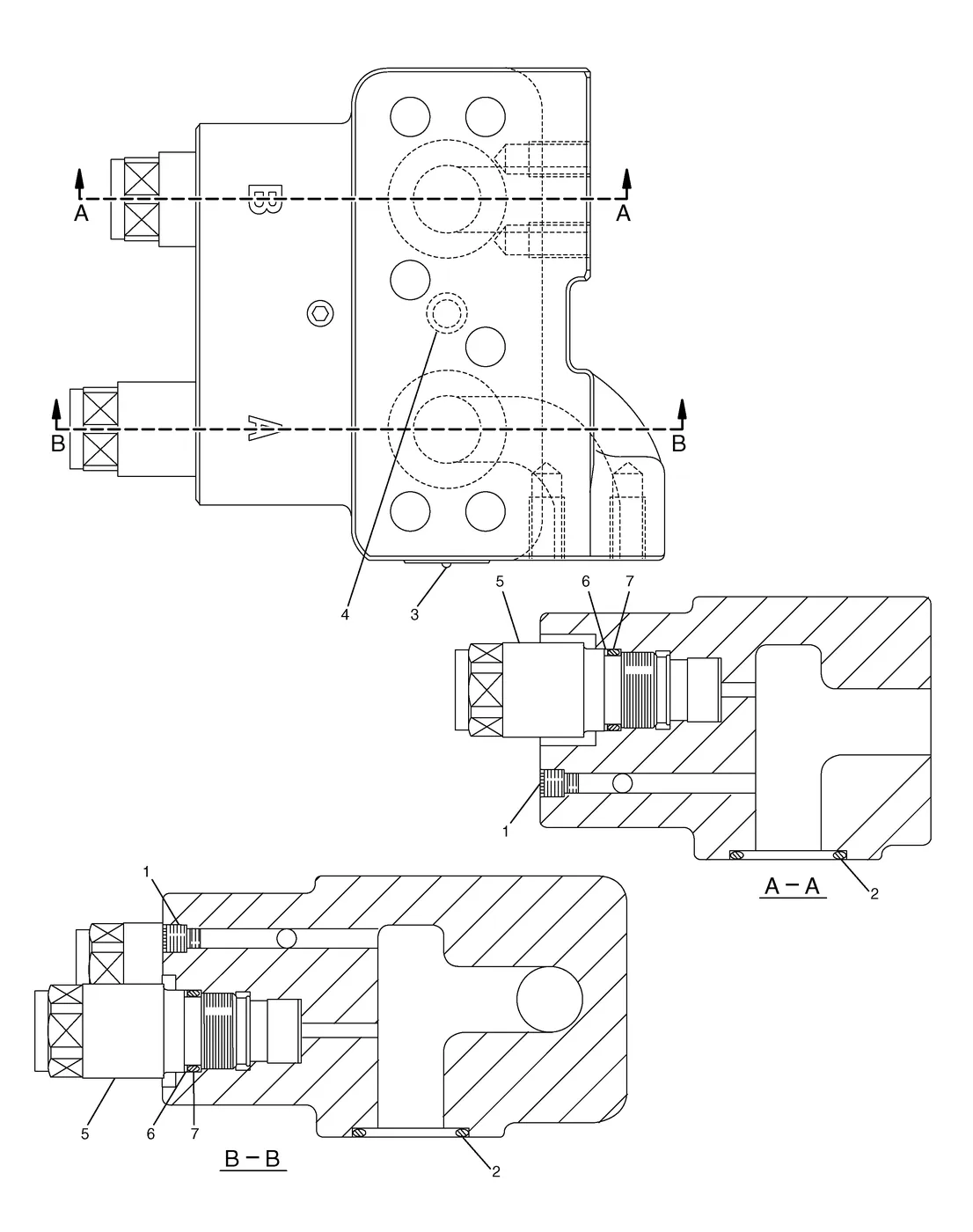 330D · HYDRAULIC SYSTEM · 123-2430 CAT parts diagram
