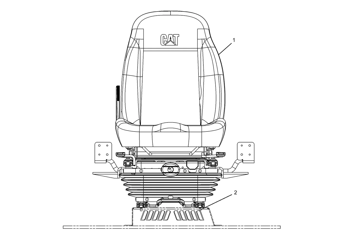 330D · OPERATOR STATION · 229-9081 CAT parts diagram