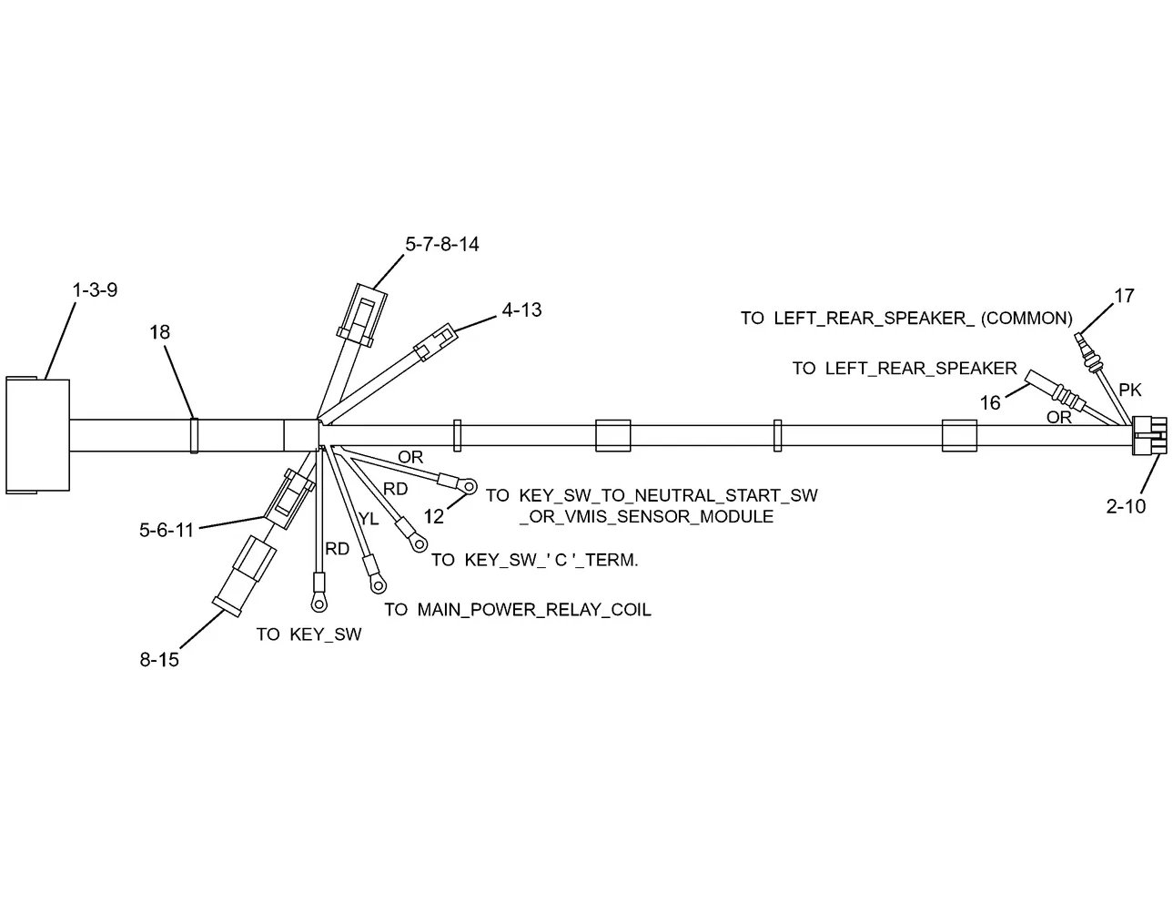 330D CAT parts diagram
