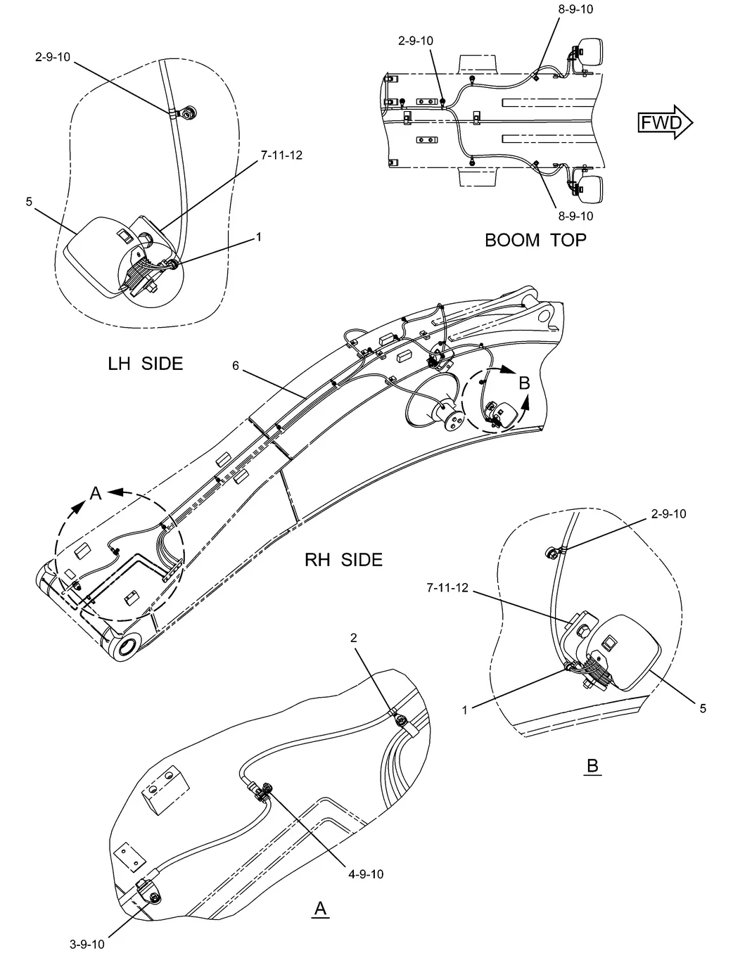 330D CAT parts diagram