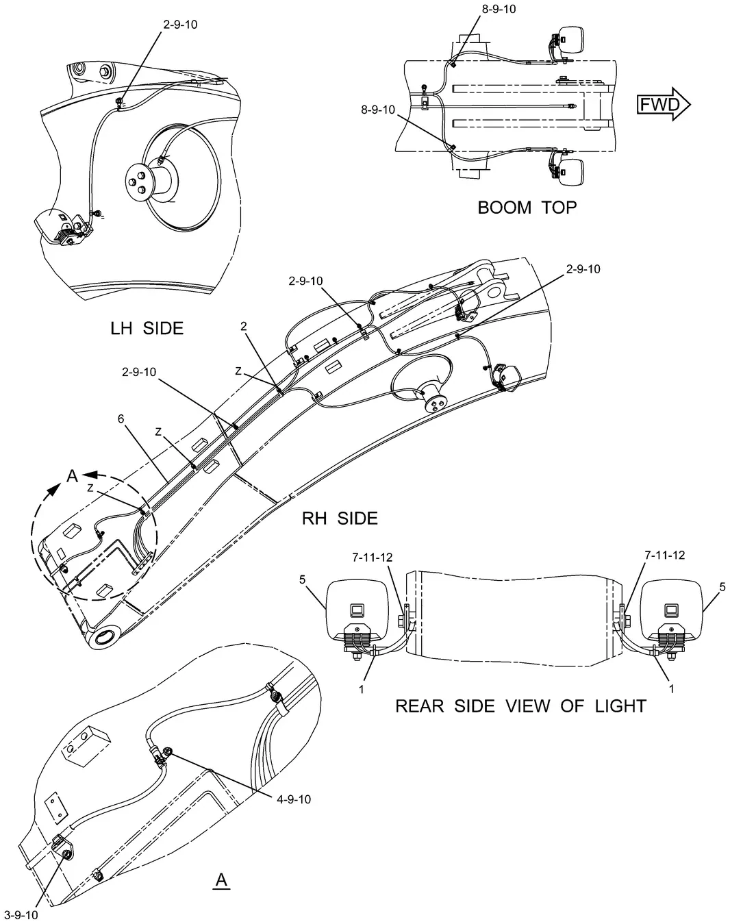 330D CAT parts diagram