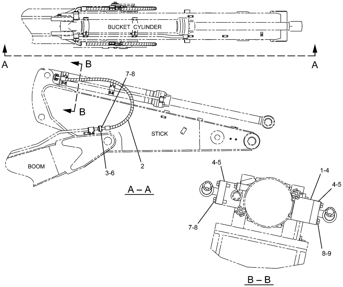 330D CAT parts diagram