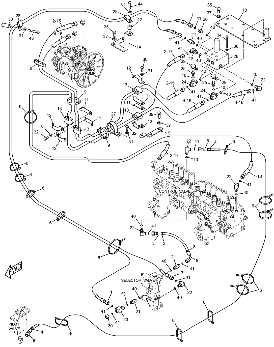 330D 2362843 parts diagram