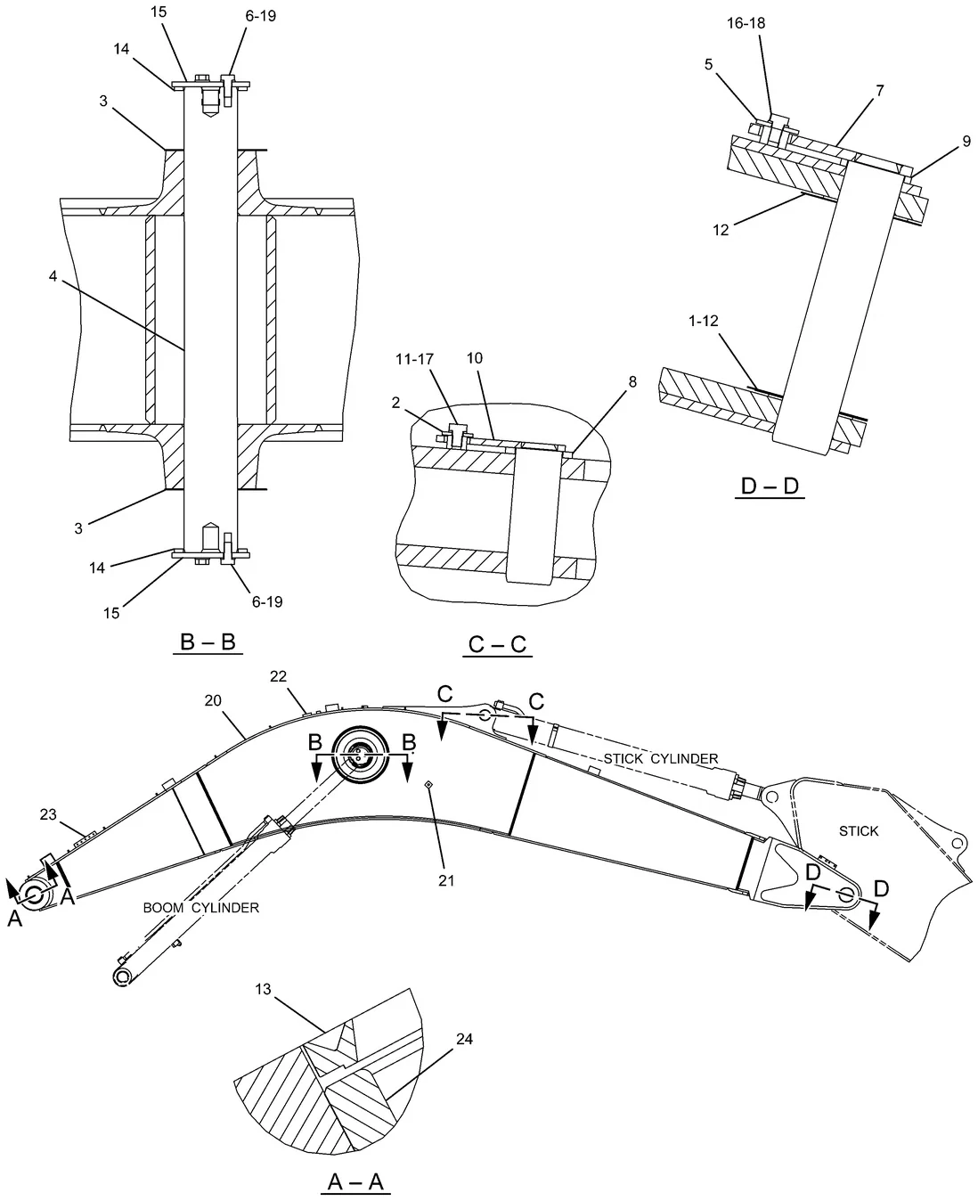 330D · IMPLEMENTS · 236-8378 CAT parts diagram