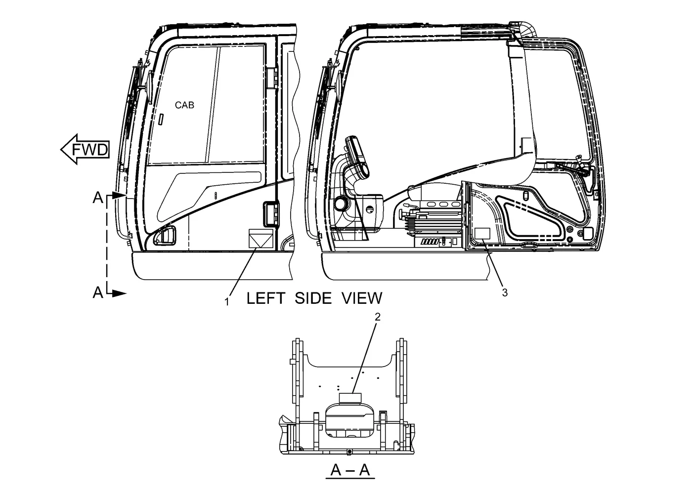 330D · SERVICE EQUIPMENT AND SUPPLIES · 229-1891 CAT parts diagram