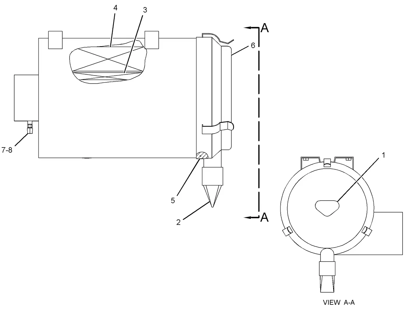336D · AIR INLET AND EXHAUST SYSTEM · 255-2914 CAT parts diagram