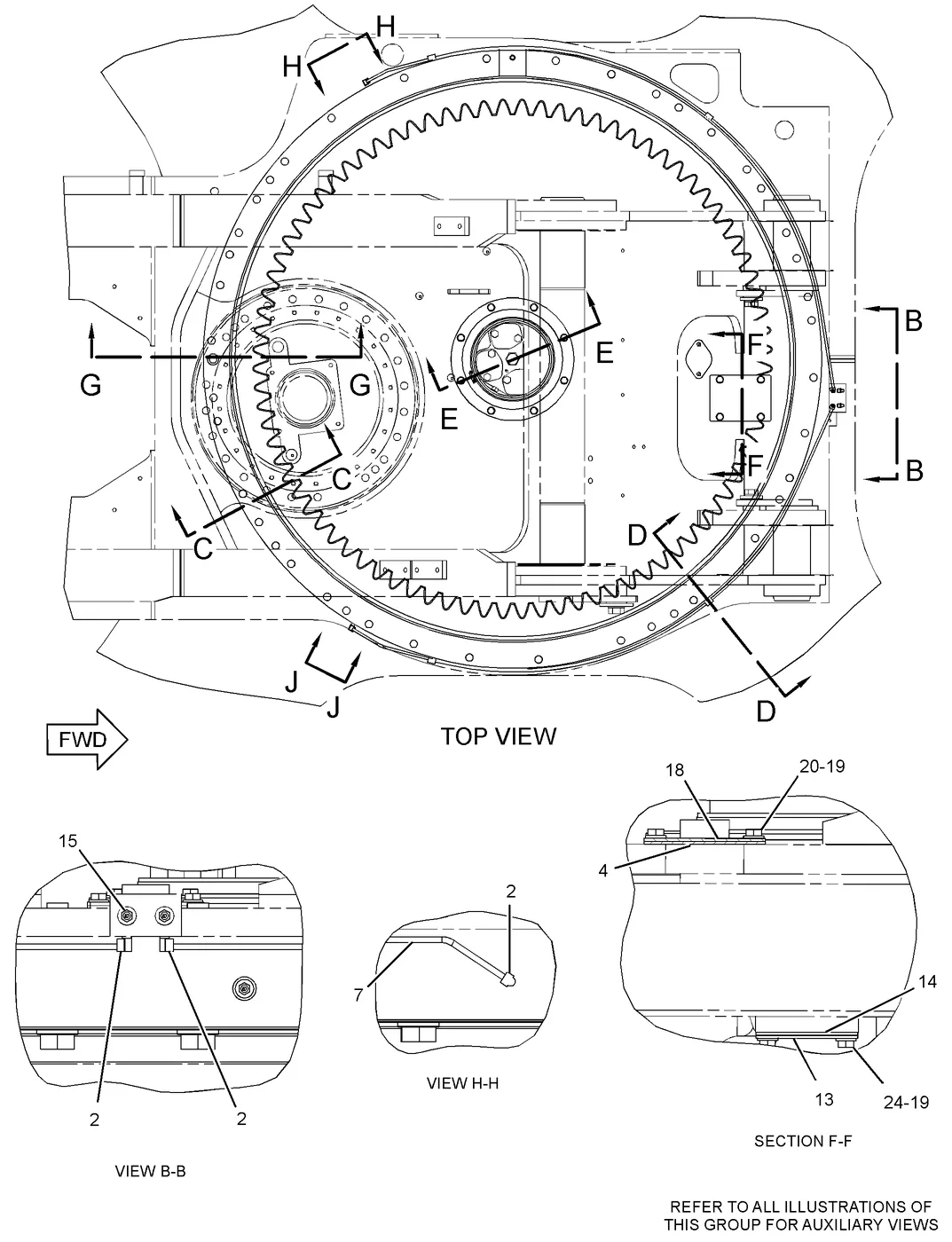 336D 5K9243 parts diagram