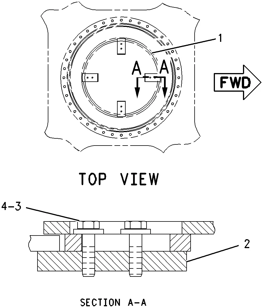 336D · FRAME AND BODY · 134-8856 CAT parts diagram
