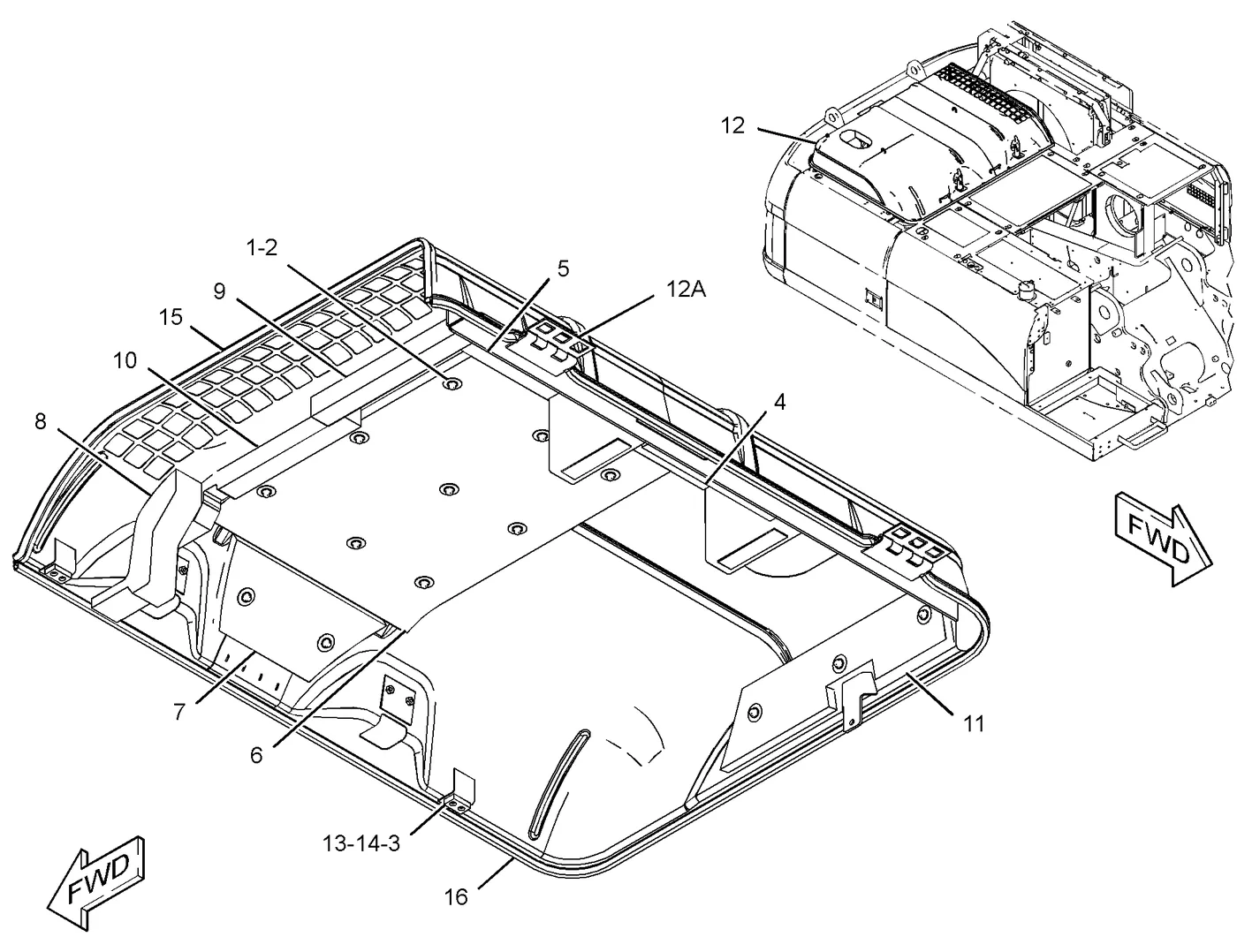 336D 2593696 parts diagram