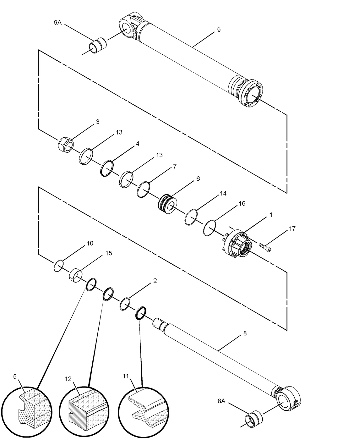 336D · UNDERCARRIAGE · 315-4442 CAT parts diagram