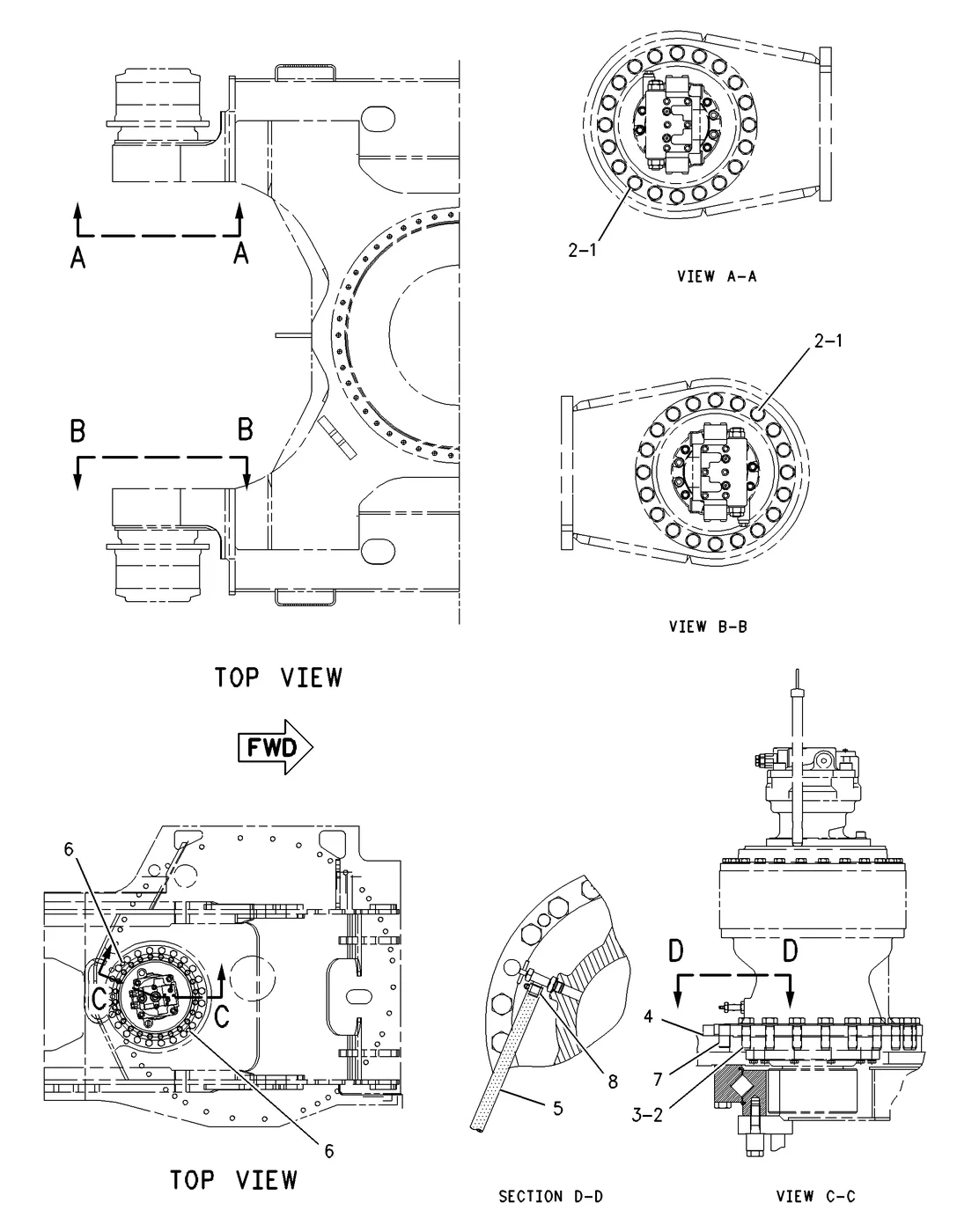 336D 5D1026 parts diagram