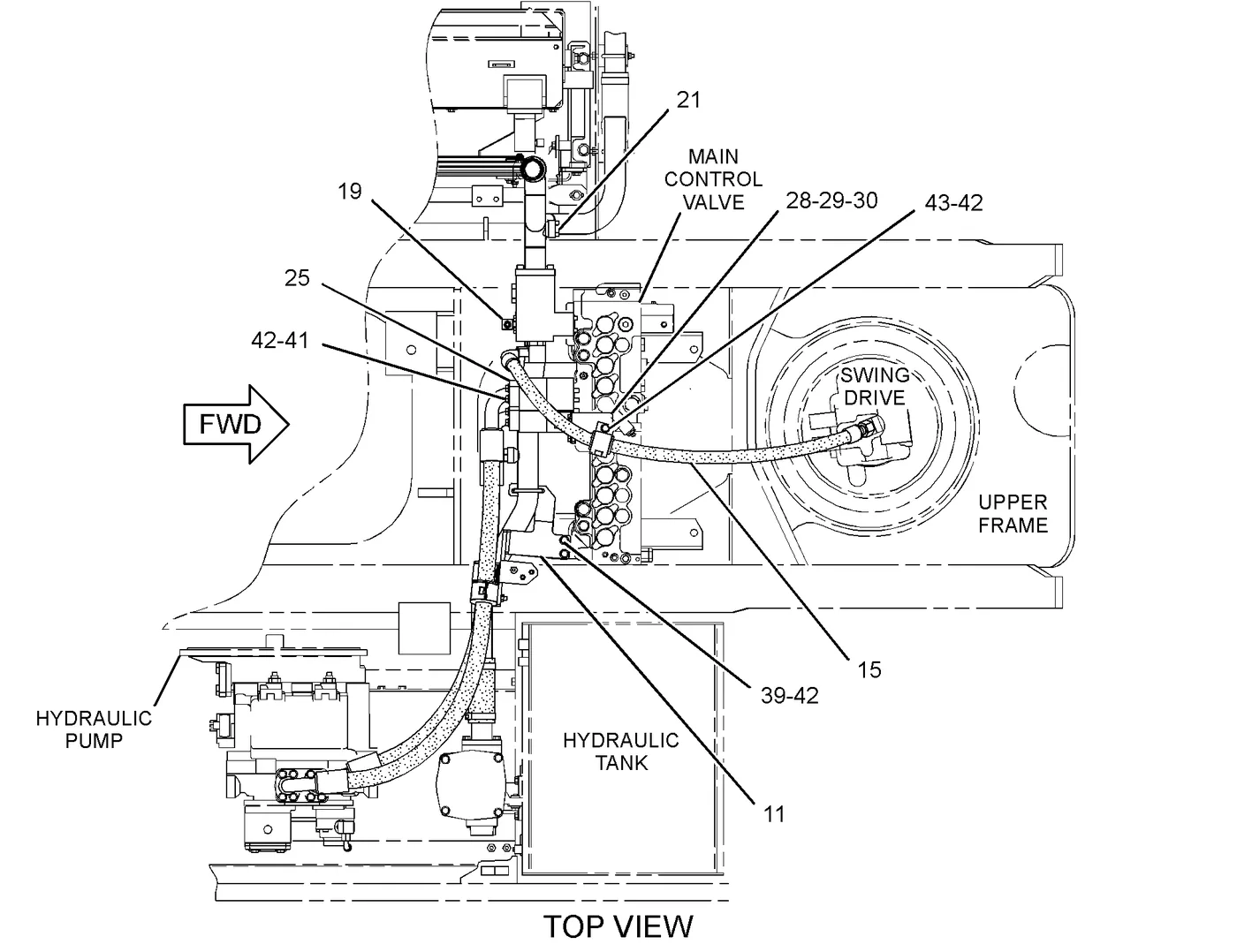 336D · UNDERCARRIAGE · 259-7407