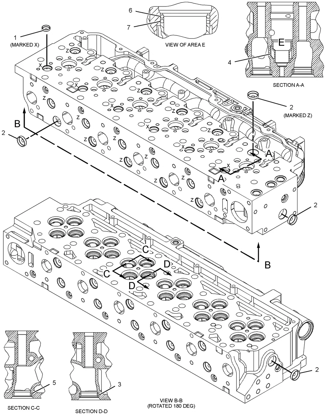 336D · BASIC ENGINE · 311-7229 CAT parts diagram