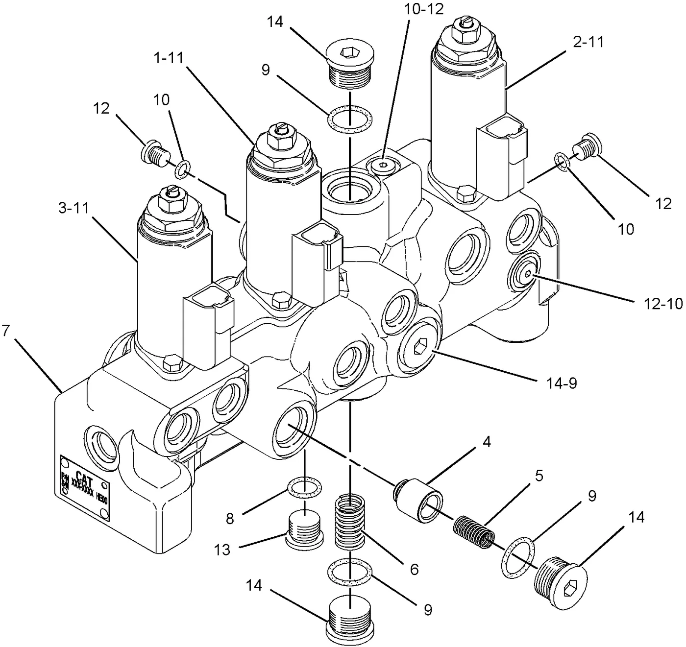 336D 1211491 parts diagram