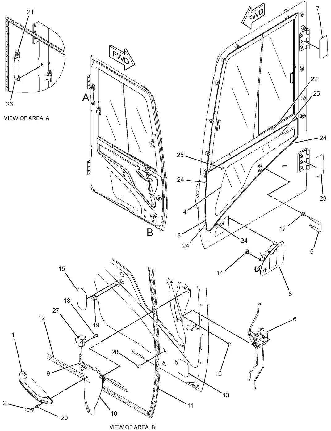 336D · OPERATOR STATION · 139-7100 CAT parts diagram