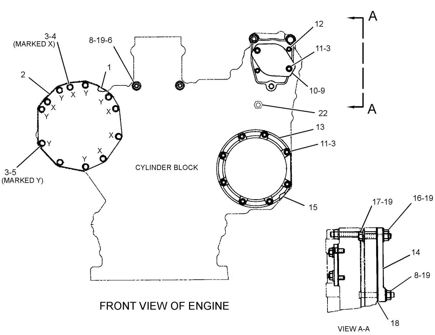 3406C 9S8752 parts diagram