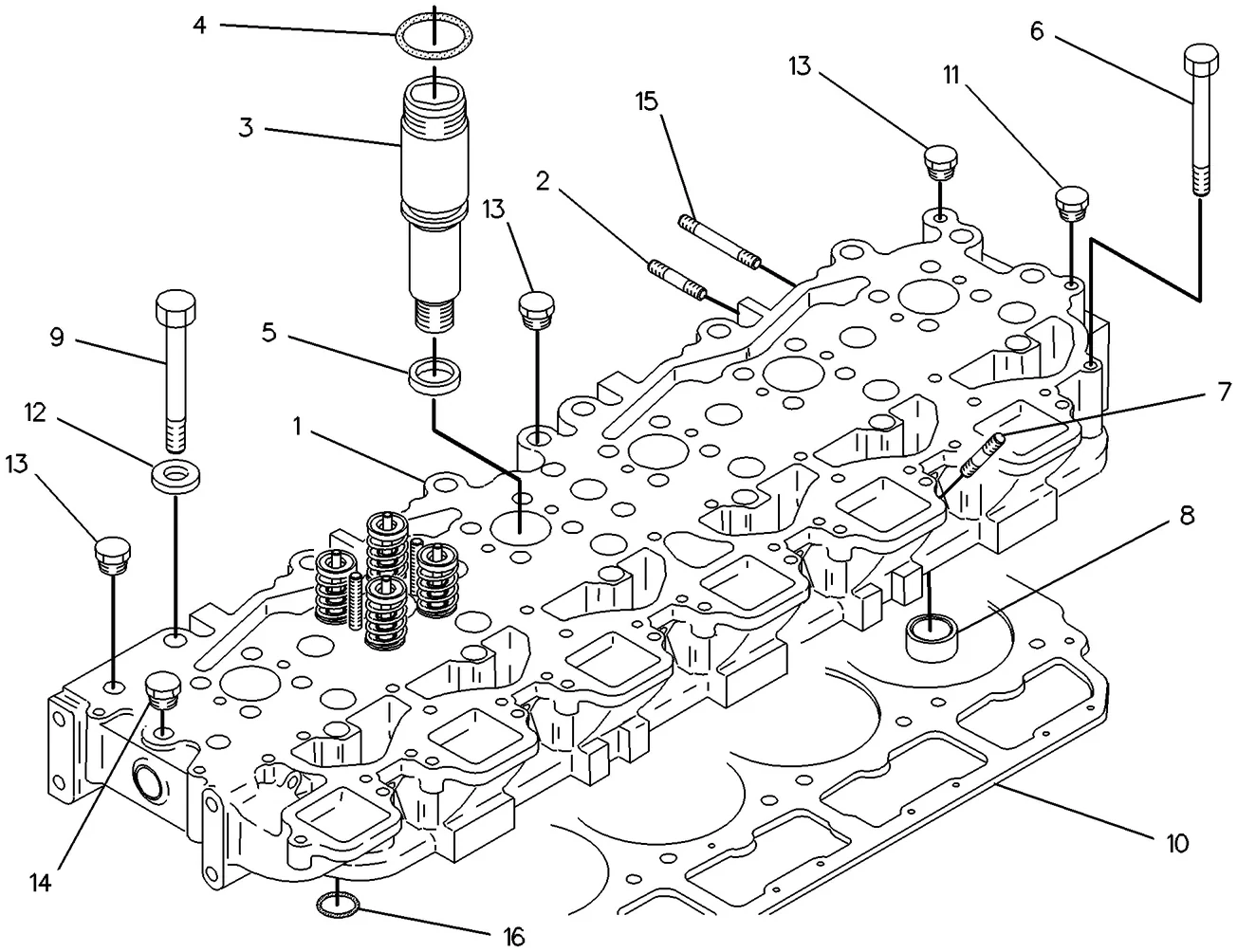 3406C · BASIC ENGINE · 209-5775 CAT parts diagram