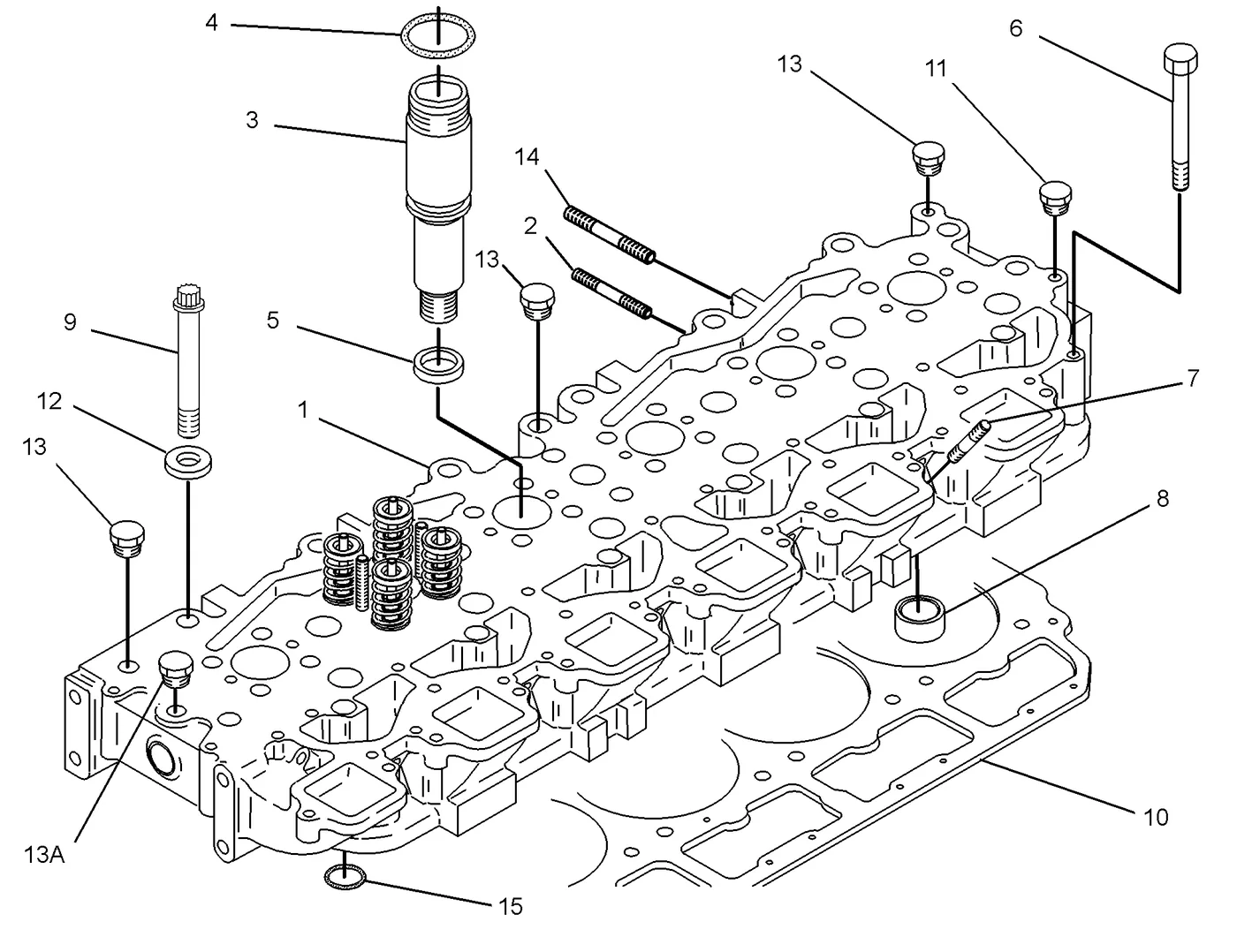 3406C · BASIC ENGINE · 350-4422