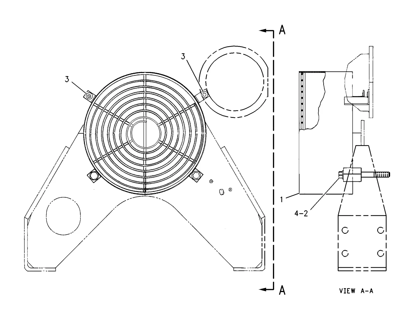 3406C 8T4896 parts diagram