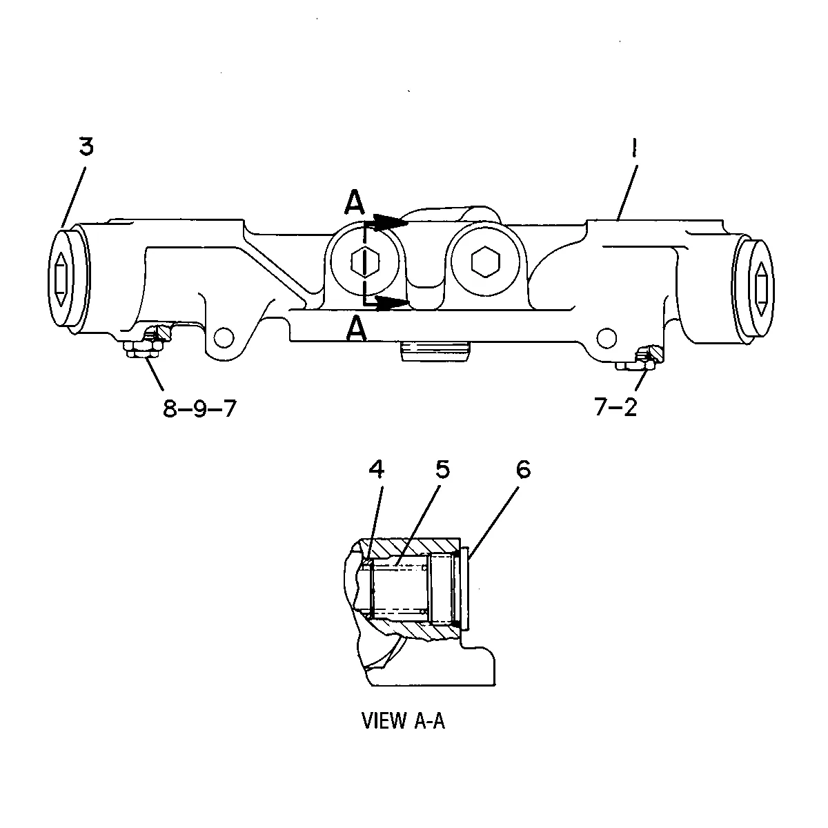 3406C 3J1907 parts diagram