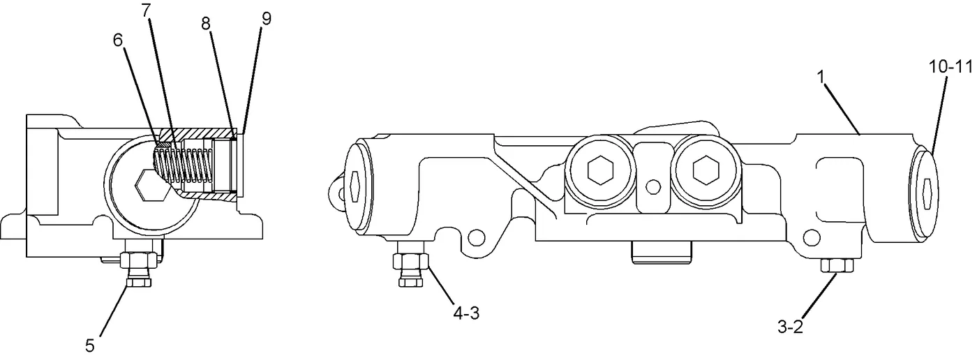 3406C 9M0853 parts diagram