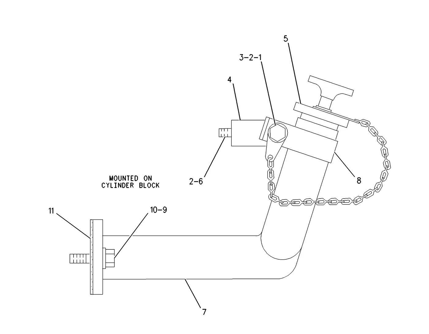 3406C 9M7228 parts diagram