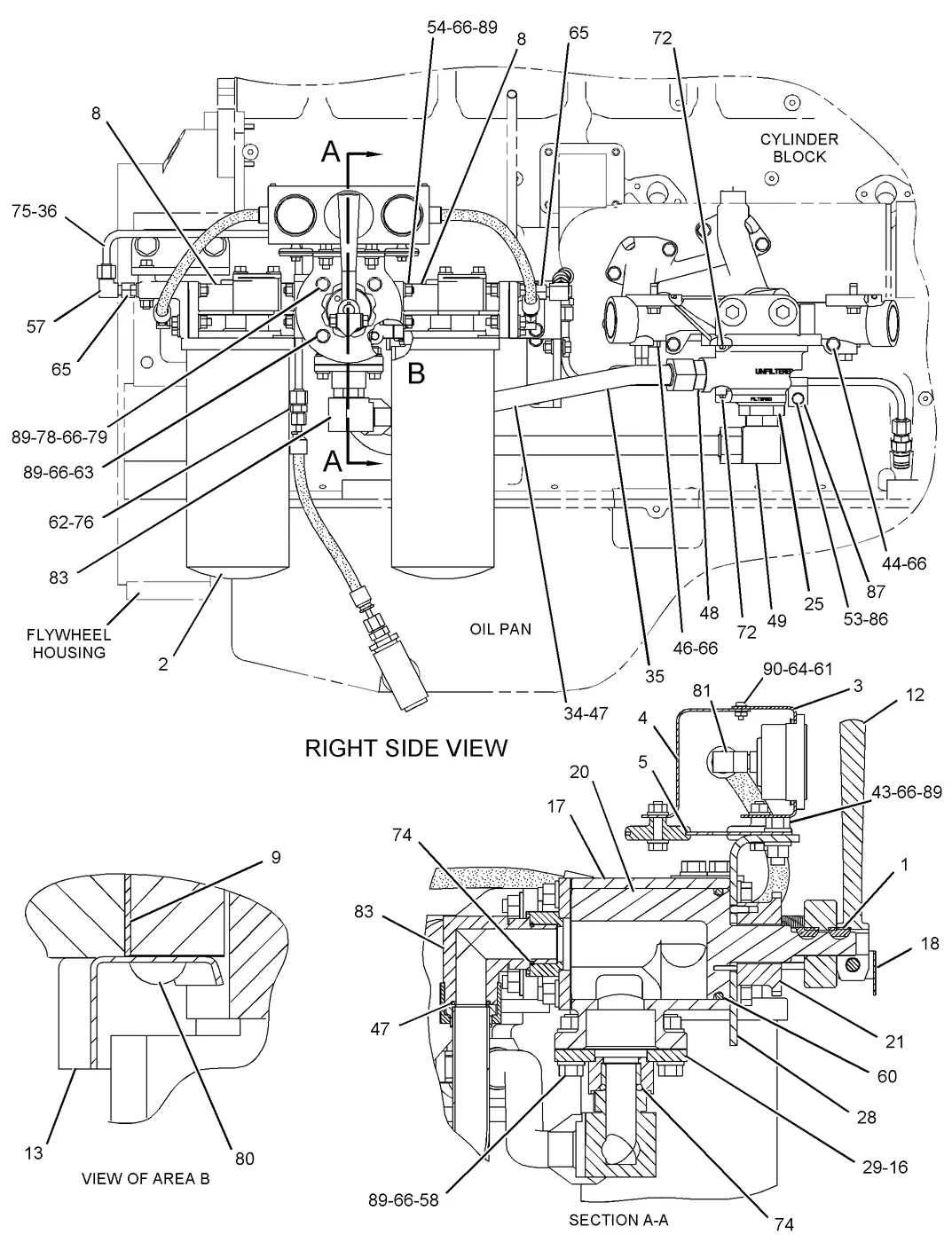 3406C 7N0911 parts diagram