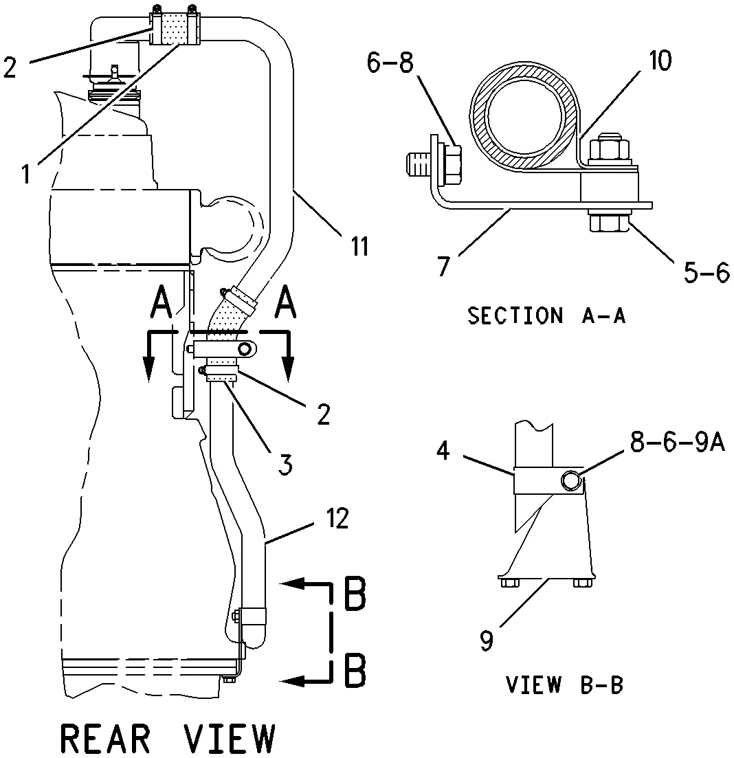 3406C · LUBRICATION SYSTEM · 123-9711 CAT parts diagram