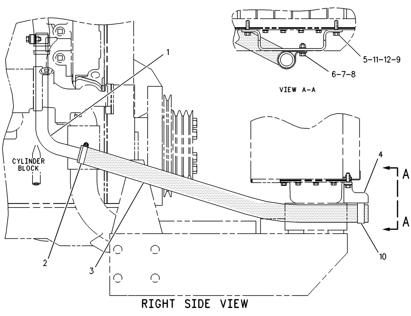 3406C · LUBRICATION SYSTEM · 109-1532 CAT parts diagram