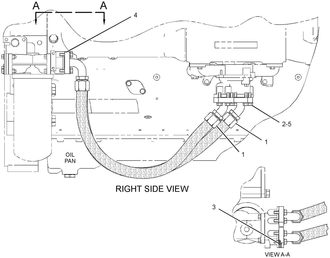 3406C · LUBRICATION SYSTEM · 118-7214 CAT parts diagram
