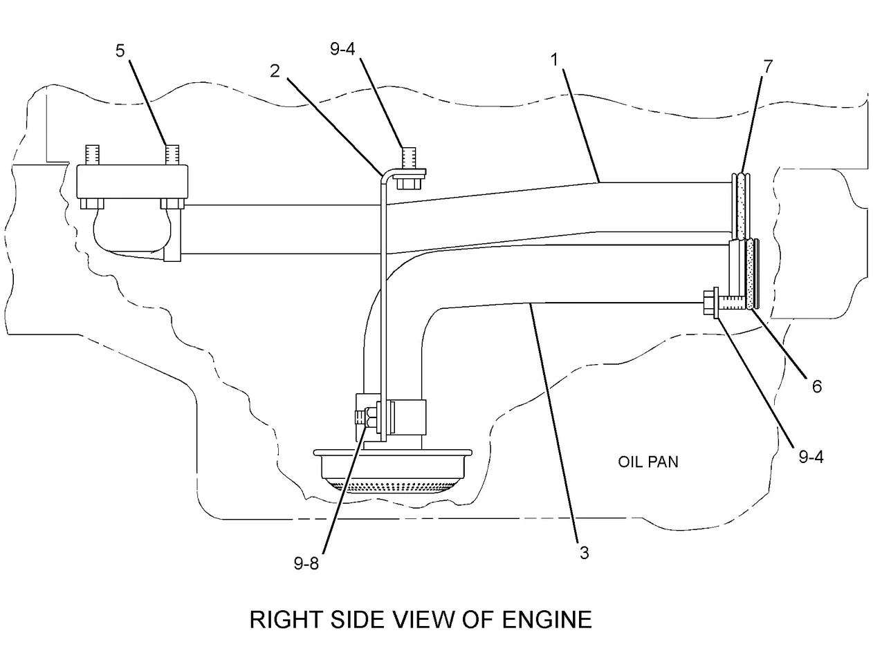 3406C · LUBRICATION SYSTEM · 115-2353 CAT parts diagram