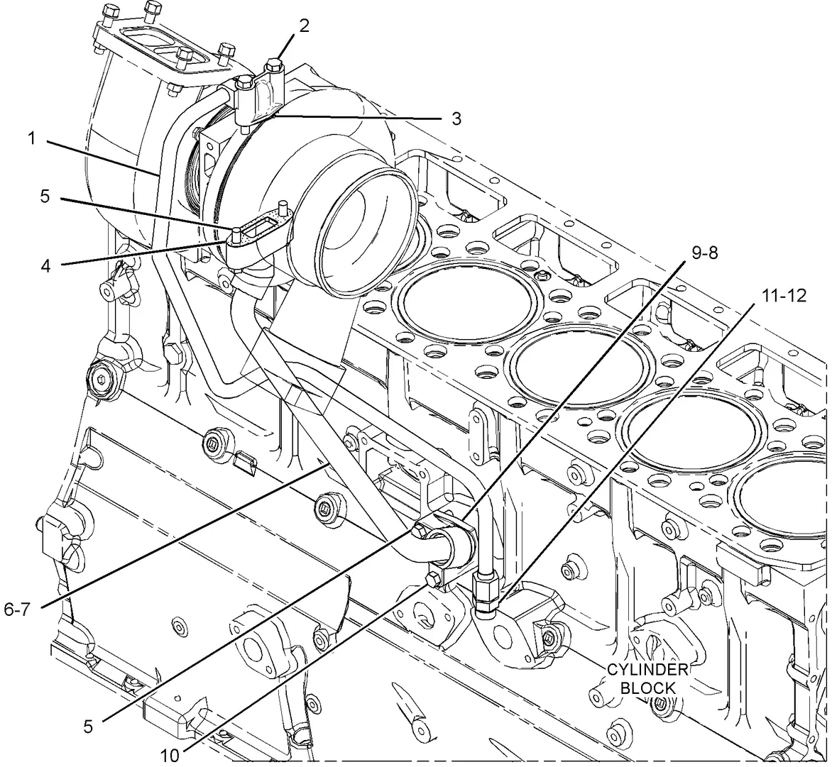3406C · LUBRICATION SYSTEM · 114-2687 CAT parts diagram