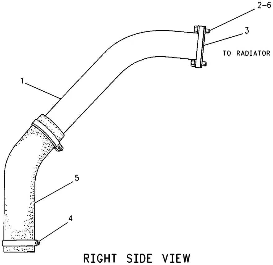 3406C · COOLING SYSTEM · 031-0782 CAT parts diagram