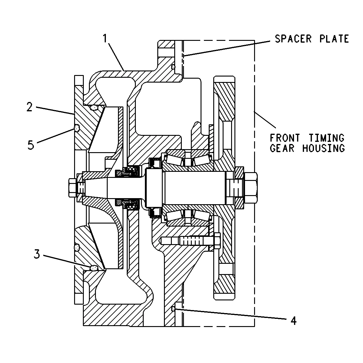 3406C · COOLING SYSTEM · 135-4926 CAT parts diagram