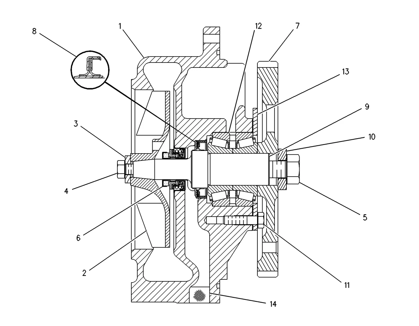 8N-8836 - RADIATOR GP