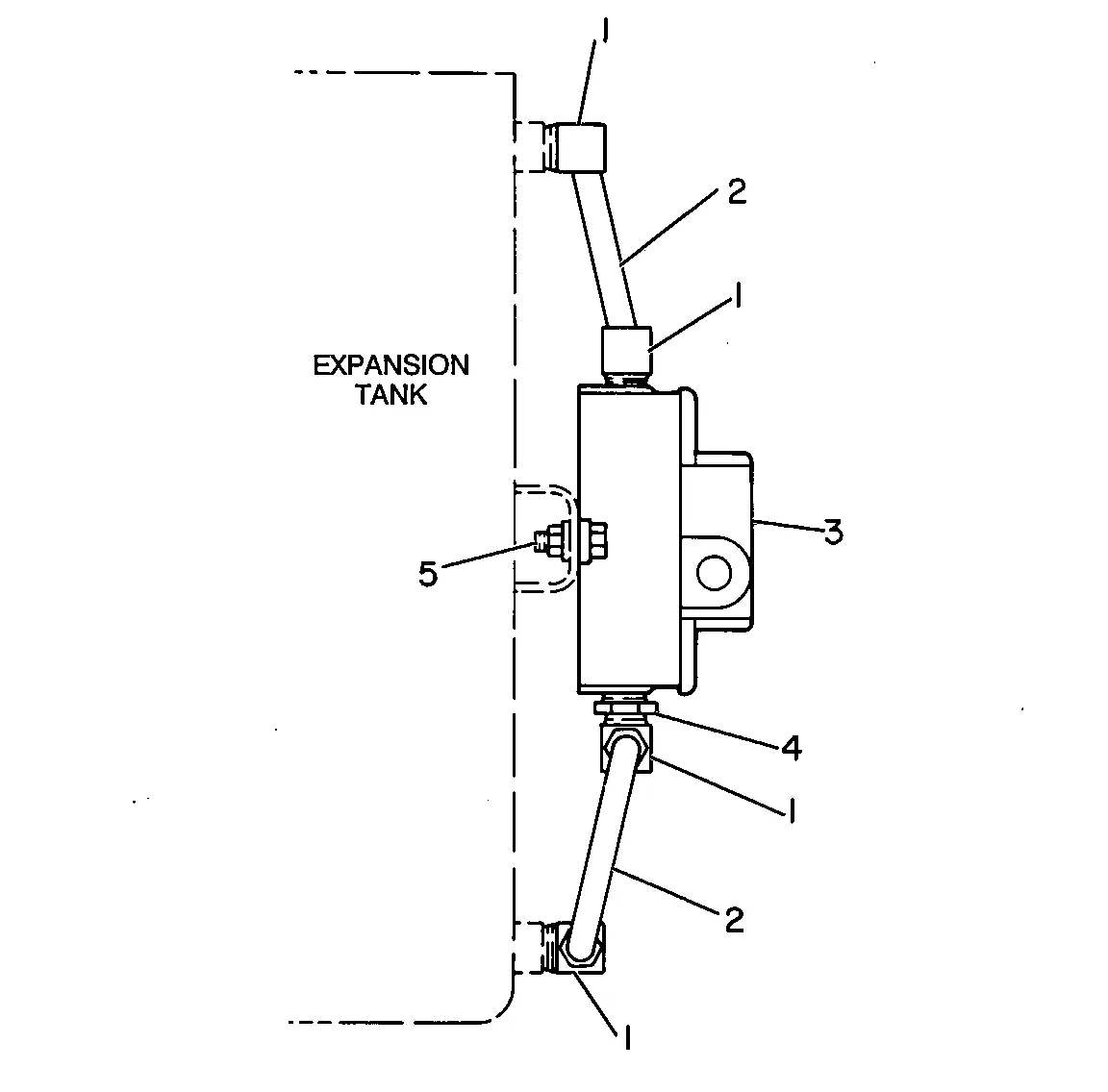3406C · COOLING SYSTEM · 126-8325 CAT parts diagram