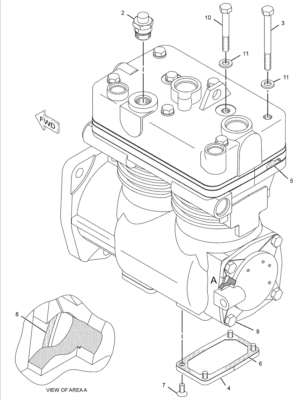 3406C · BASIC ENGINE · 354-7533 CAT parts diagram