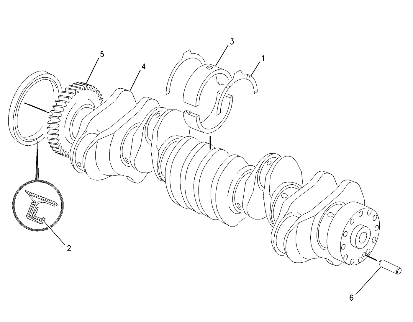 3406E 7E9262 parts diagram