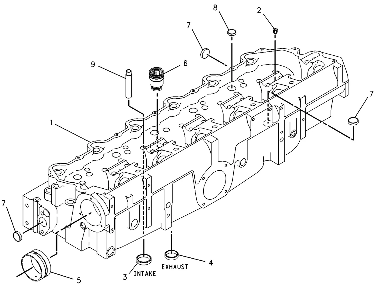 3406E · BASIC ENGINE · 153-4219 CAT parts diagram