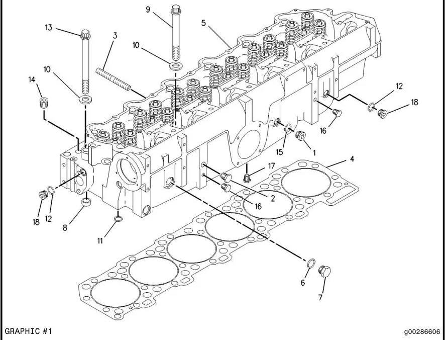 3406E 3D2824 parts diagram