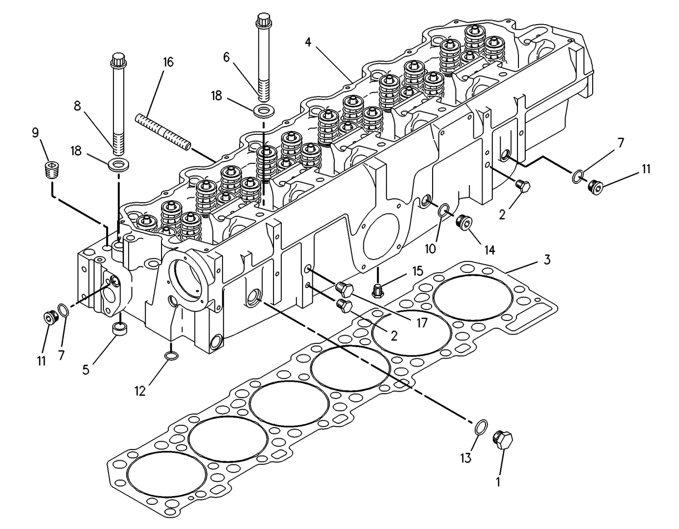 3406E · BASIC ENGINE · 153-5498