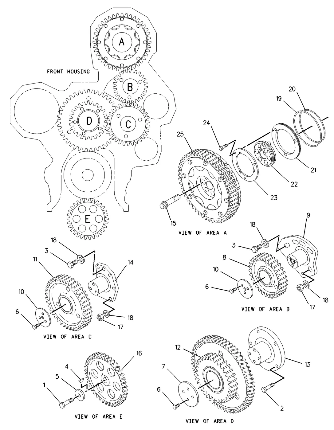 3406E 9X8872 parts diagram