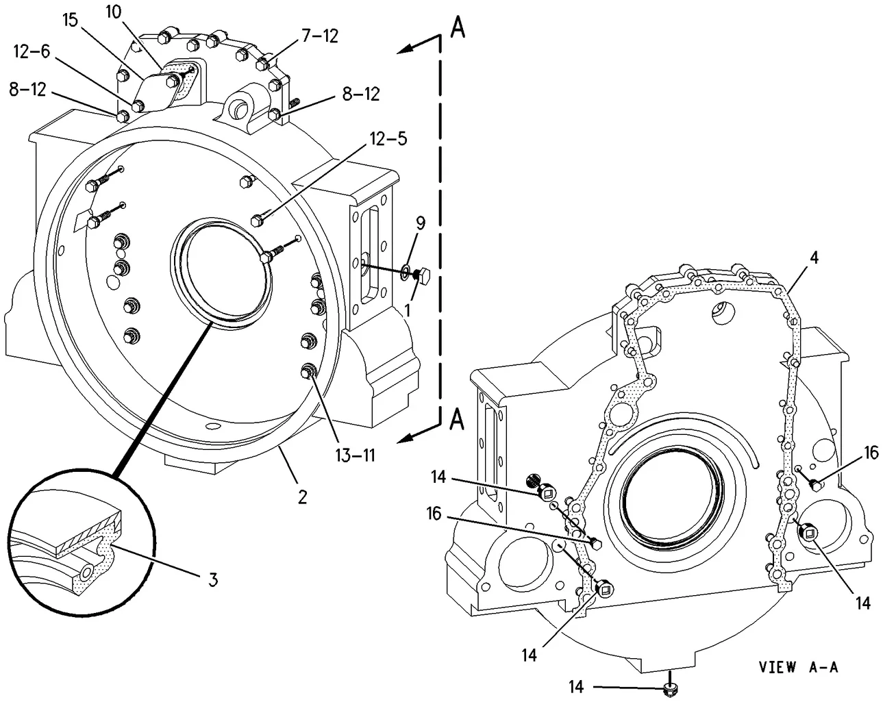 3406E · BASIC ENGINE · 140-5976 CAT parts diagram