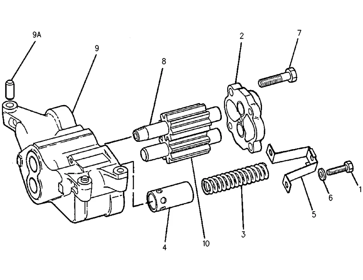 3406E · LUBRICATION SYSTEM · 130-2958 CAT parts diagram