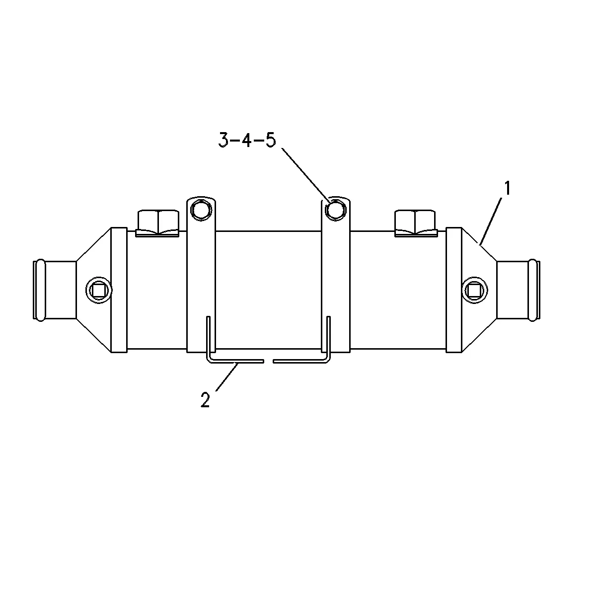 3406E · COOLING SYSTEM · 142-3949 CAT parts diagram