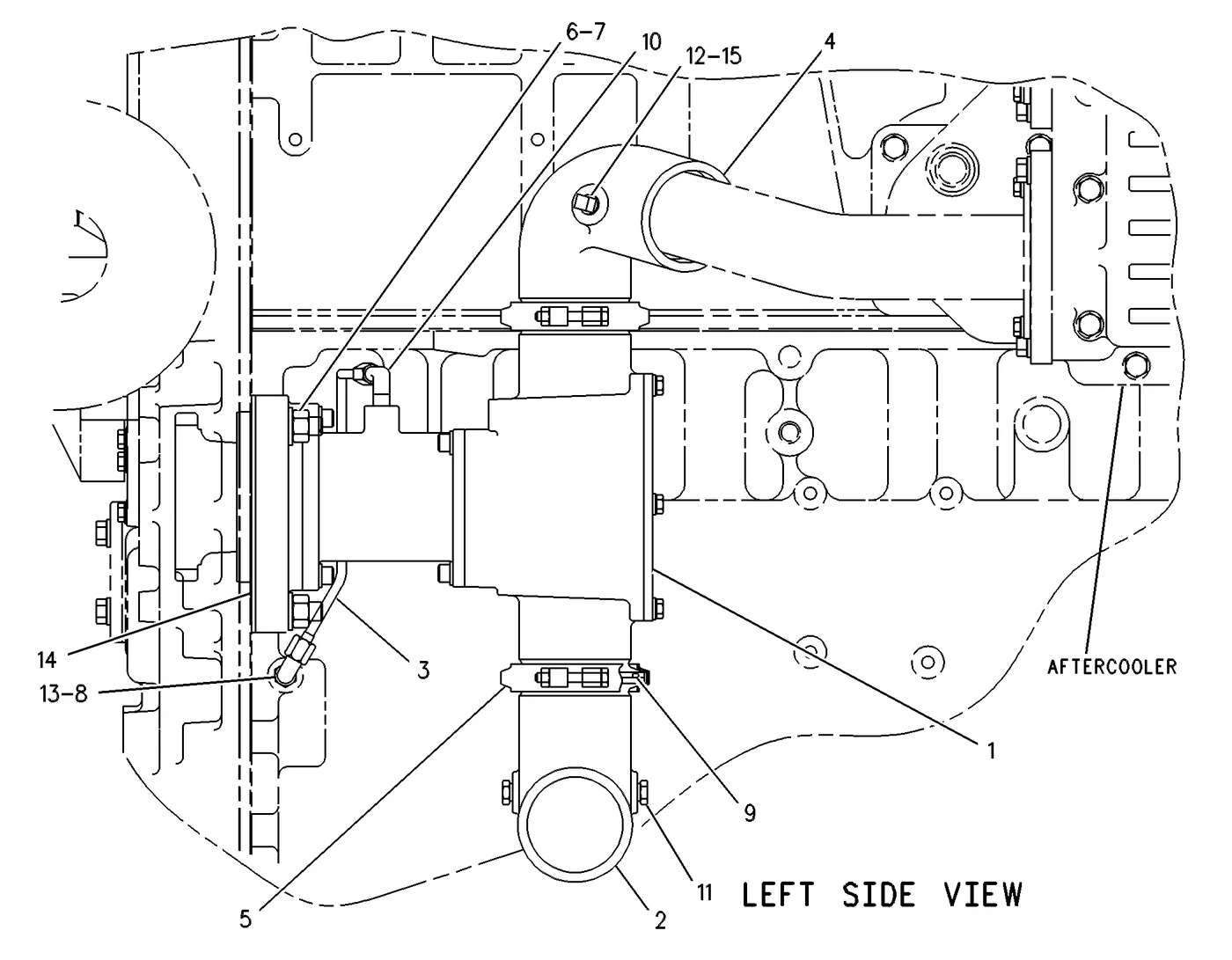 3406E 6K1972 parts diagram